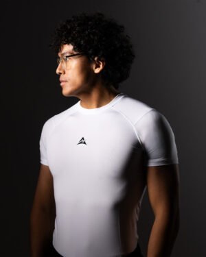 ENDURANCE COMPRESSION TEE - WHITE